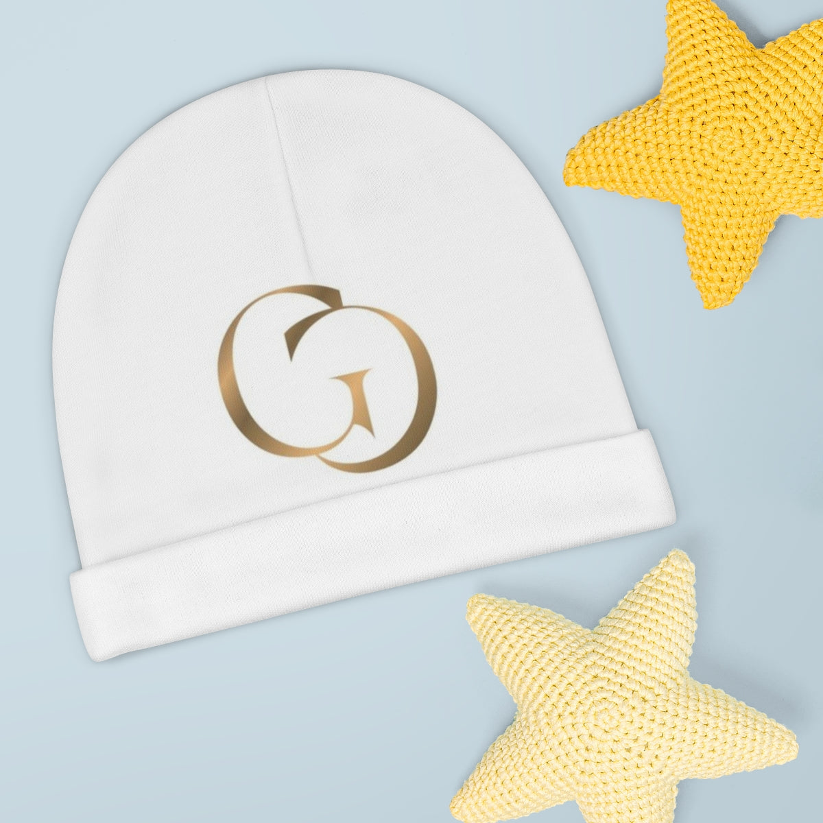 Baby Beanie GC white