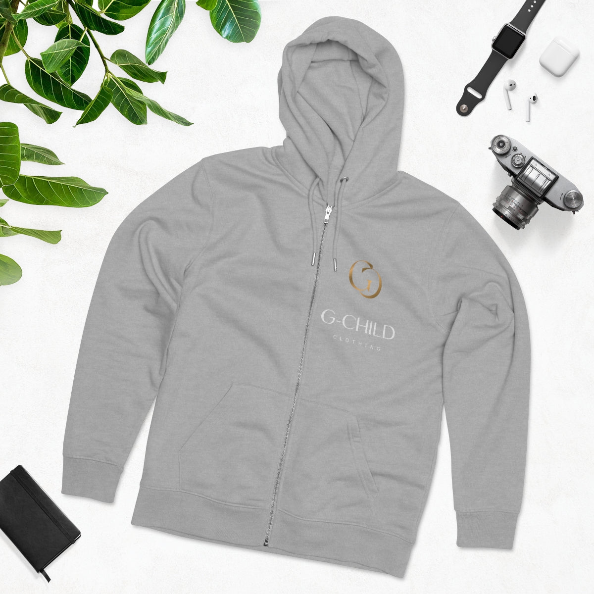 Men's Zip Hoodie GchildClothing