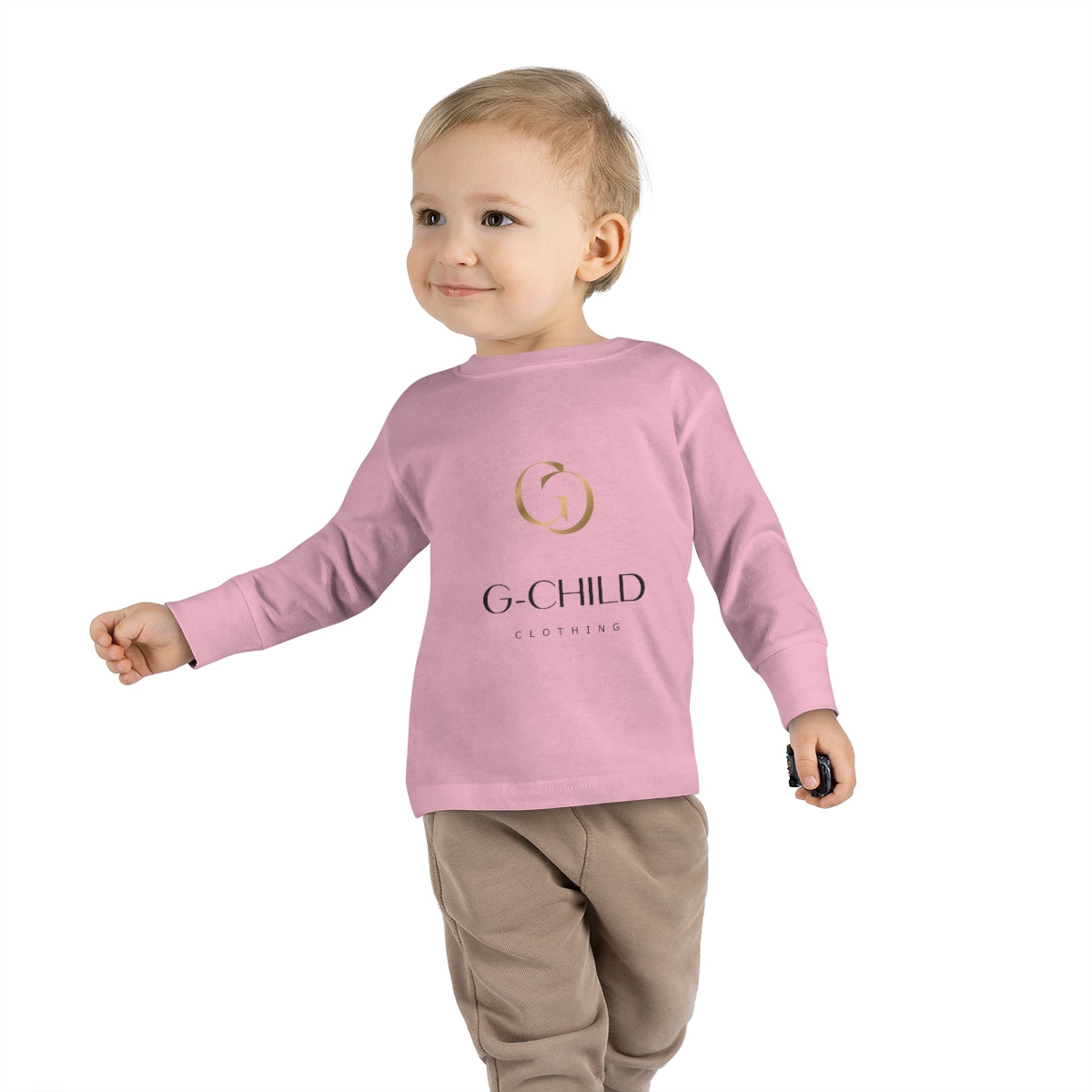 Children Long Sleeve GchildClothing pink