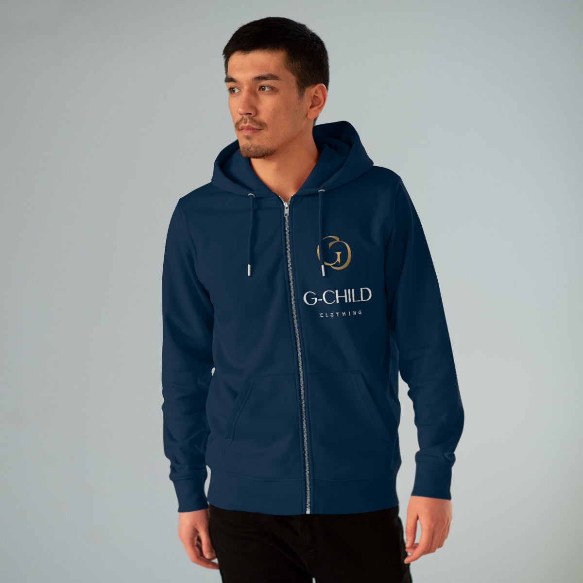 Men's Zip Hoodie GchildClothing