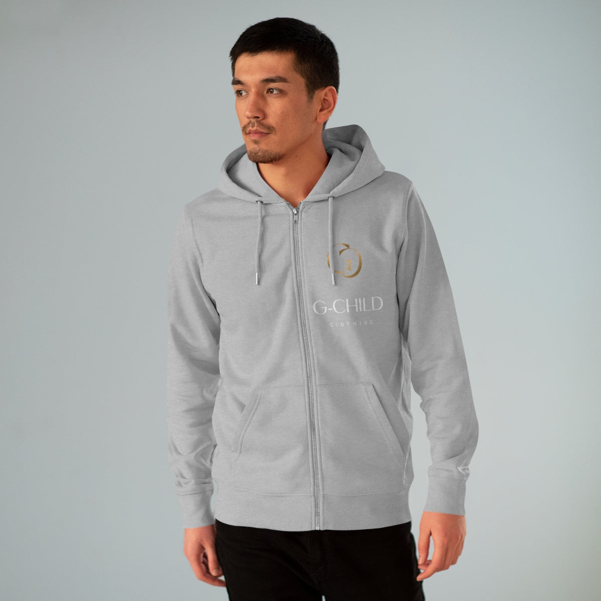 Men's Zip Hoodie GchildClothing