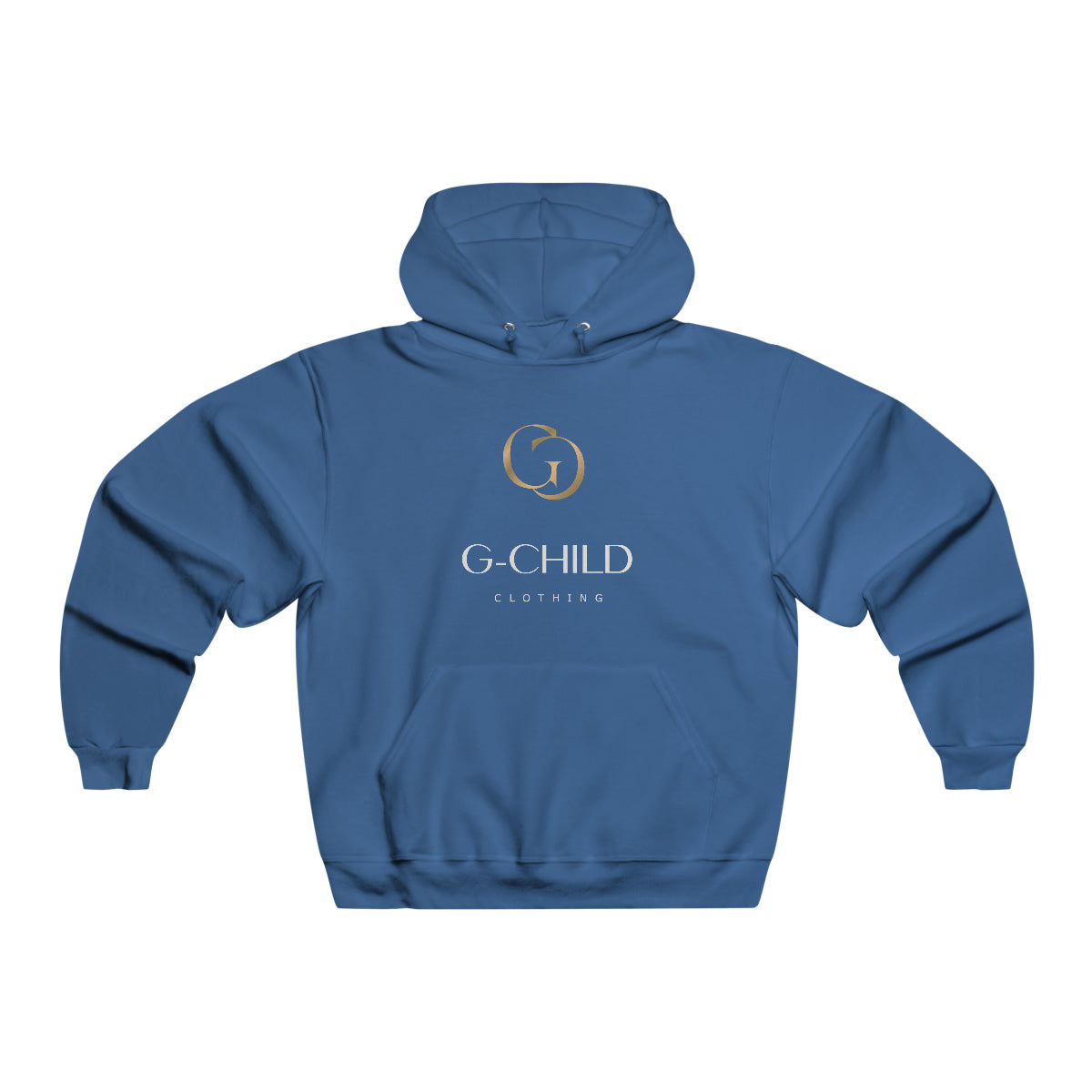 Men's Hooded Sweatshirt GchildClothing blue