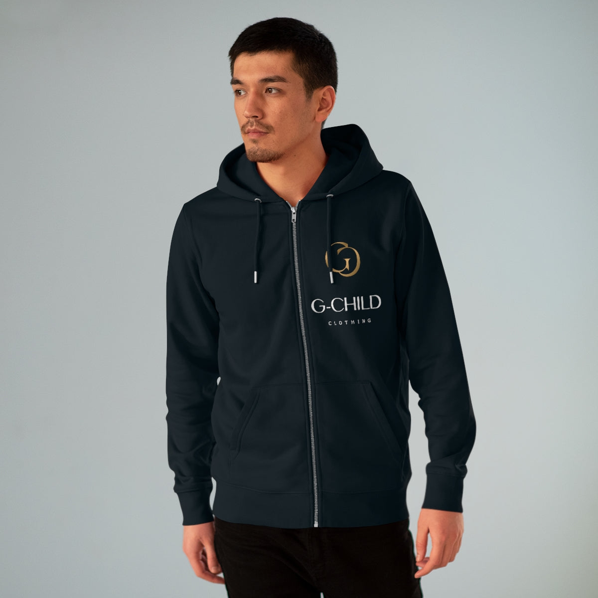 Men's Zip Hoodie GchildClothing