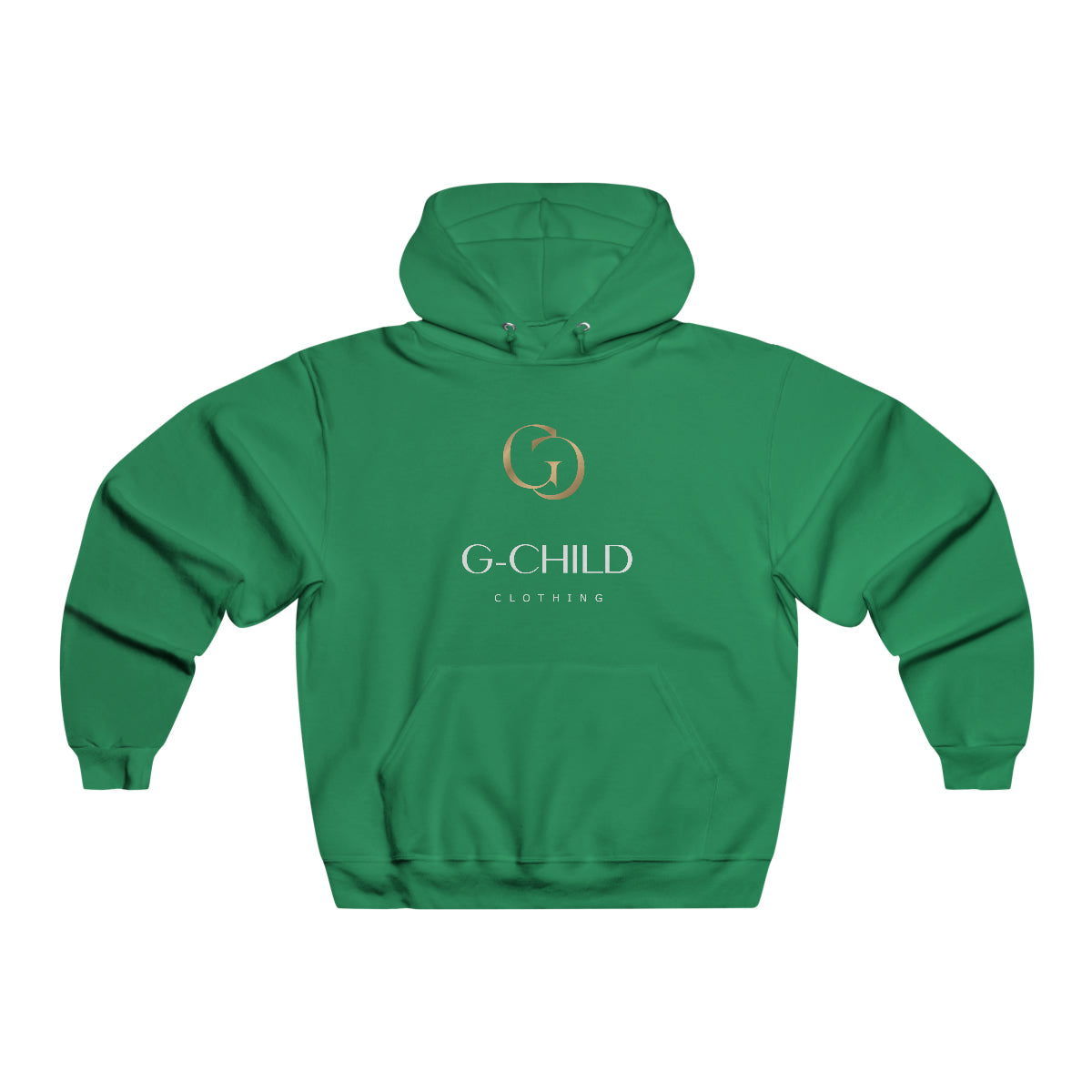 Men's Hooded Sweatshirt GchildClothing green