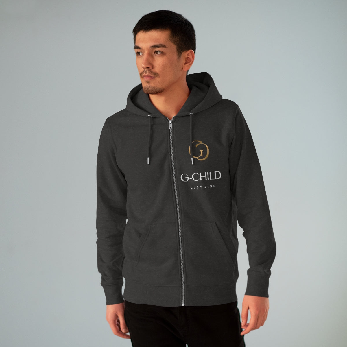 Men's Zip Hoodie GchildClothing